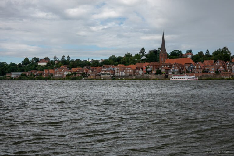 Blick auf die Altstadt von Lauenburg