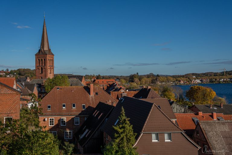 Blick auf die Plöner Altstadt